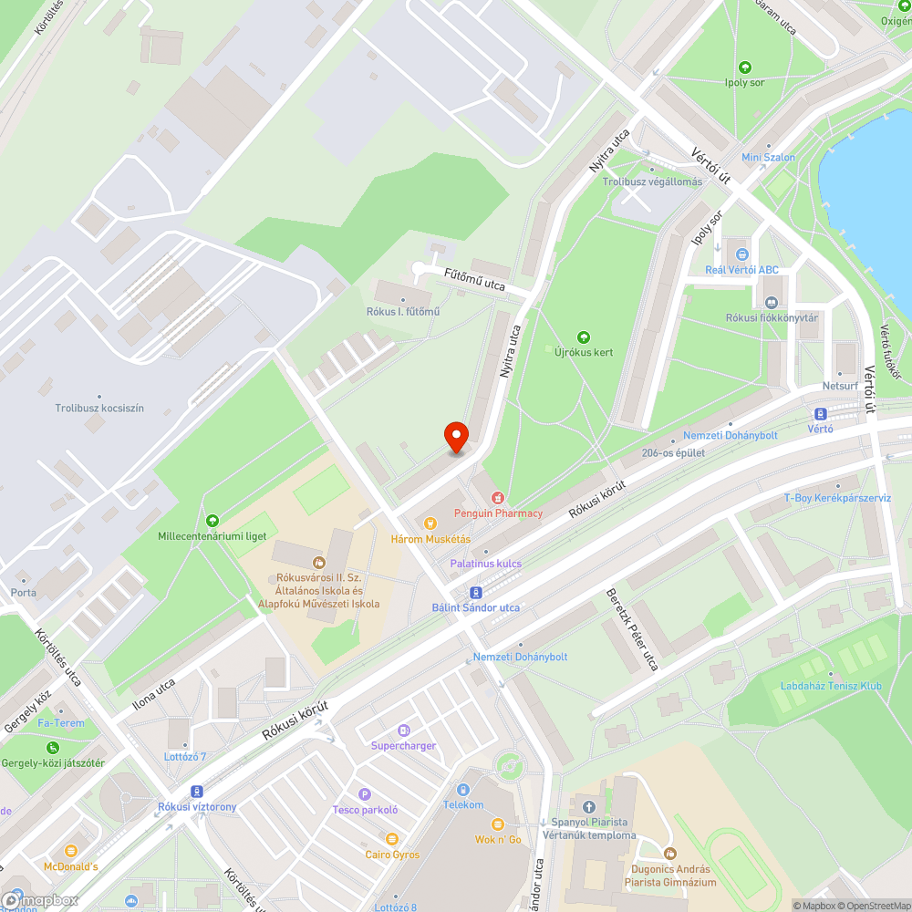 Nincs közvilágítás bejelentés helye