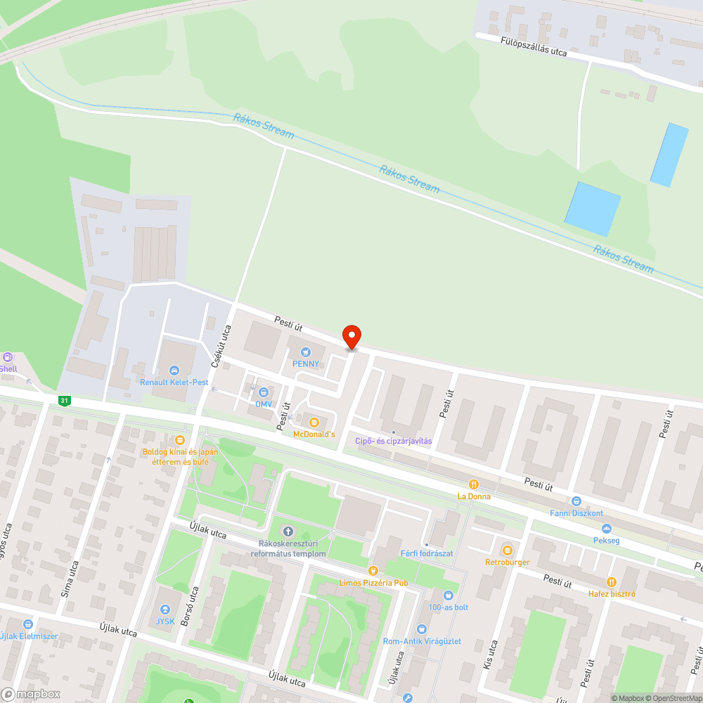 Zöldhulladék bejelentés helye