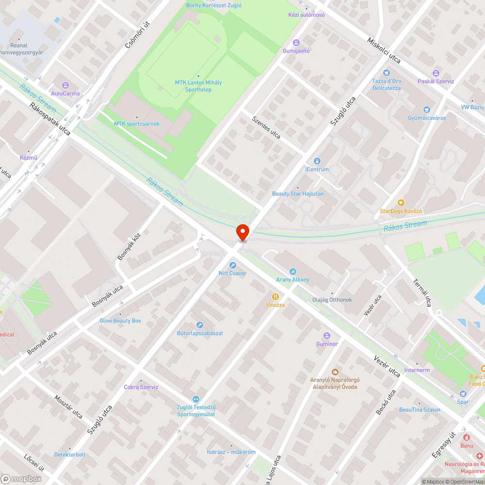 Kint felejtett szalagok bejelentés helye