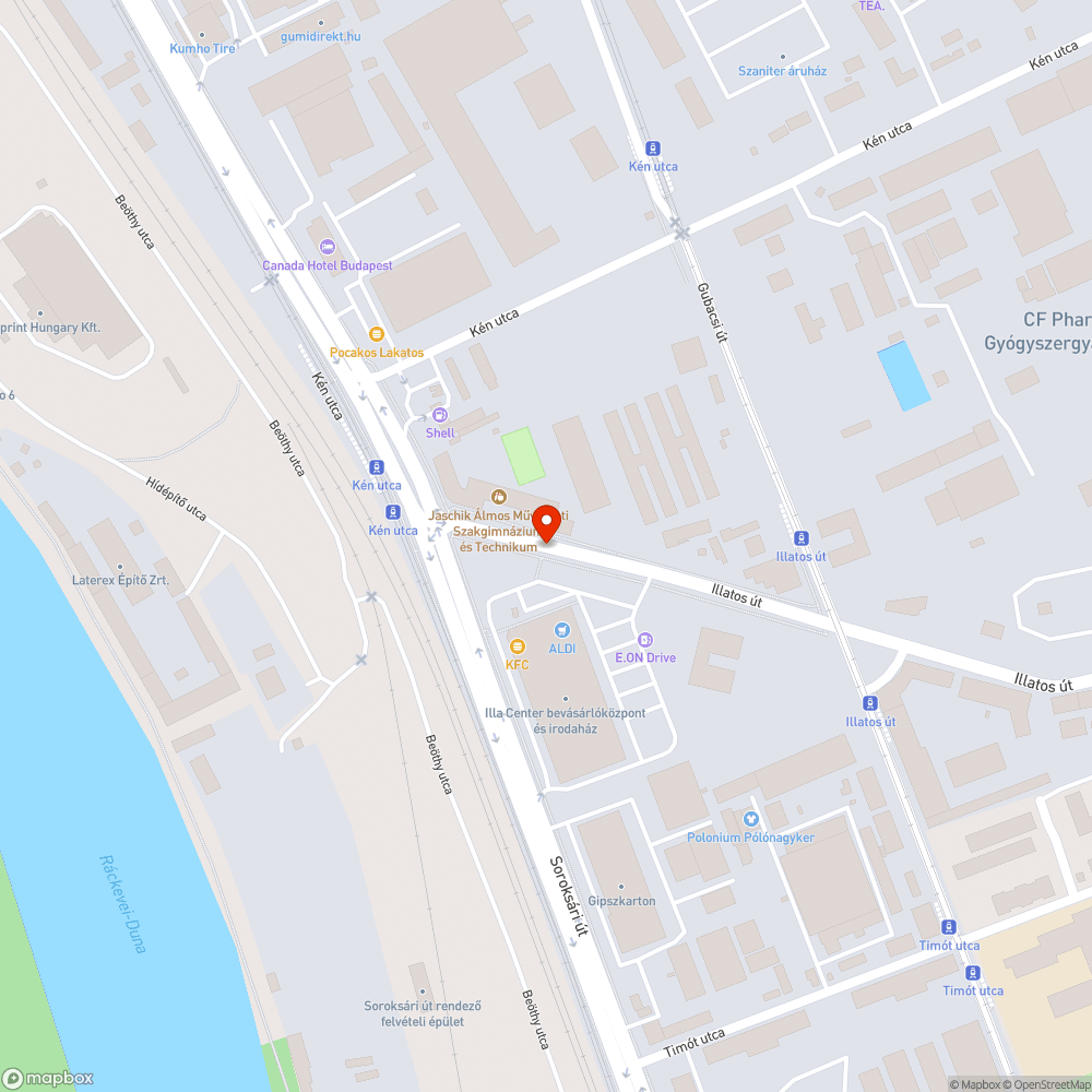 Leszállás zöldterületre bejelentés helye