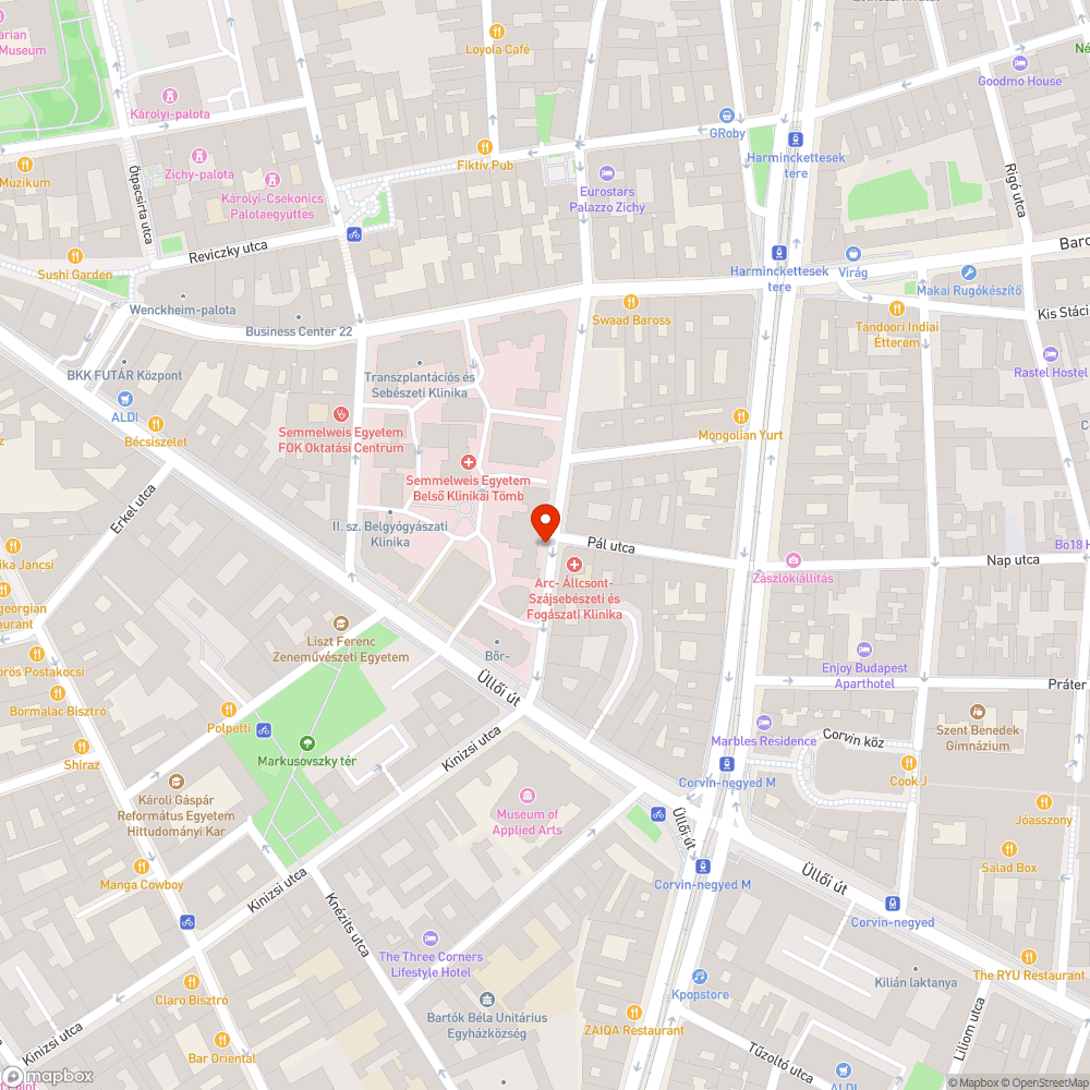 Nagy kátyú a járdán bejelentés helye