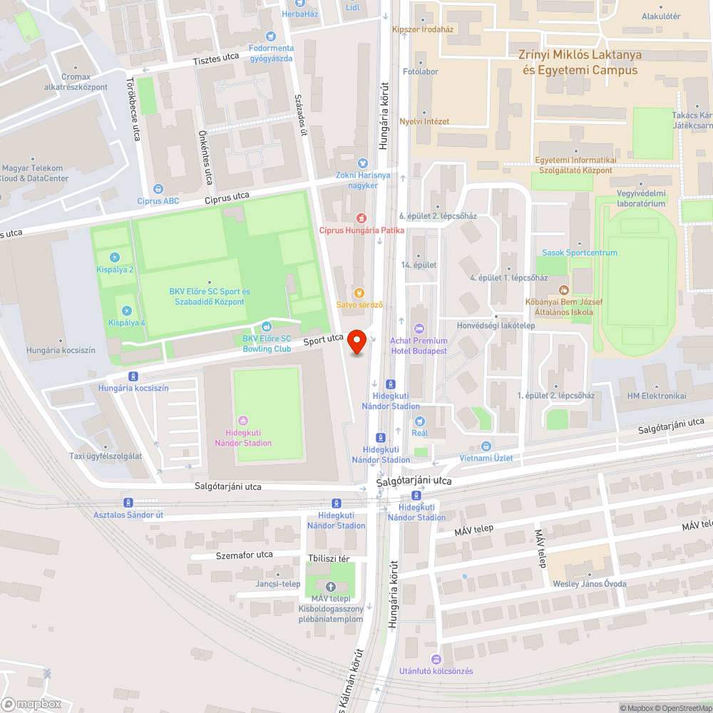 Többedszerre szemetes terület bejelentés helye