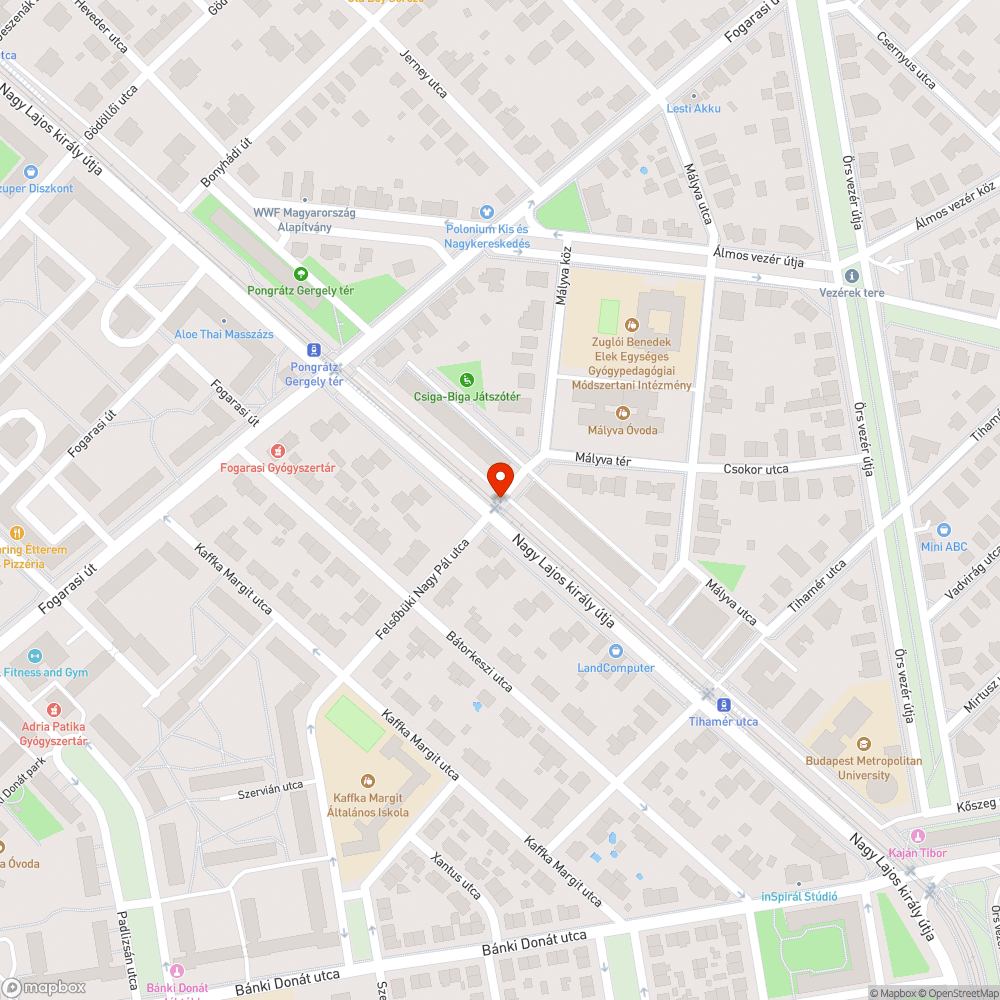 Sötét a kereszteződés bejelentés helye