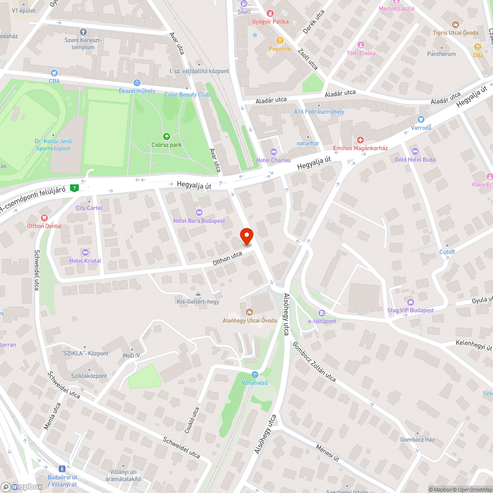 Elhagyott, rendszám nélküli autó bejelentés helye