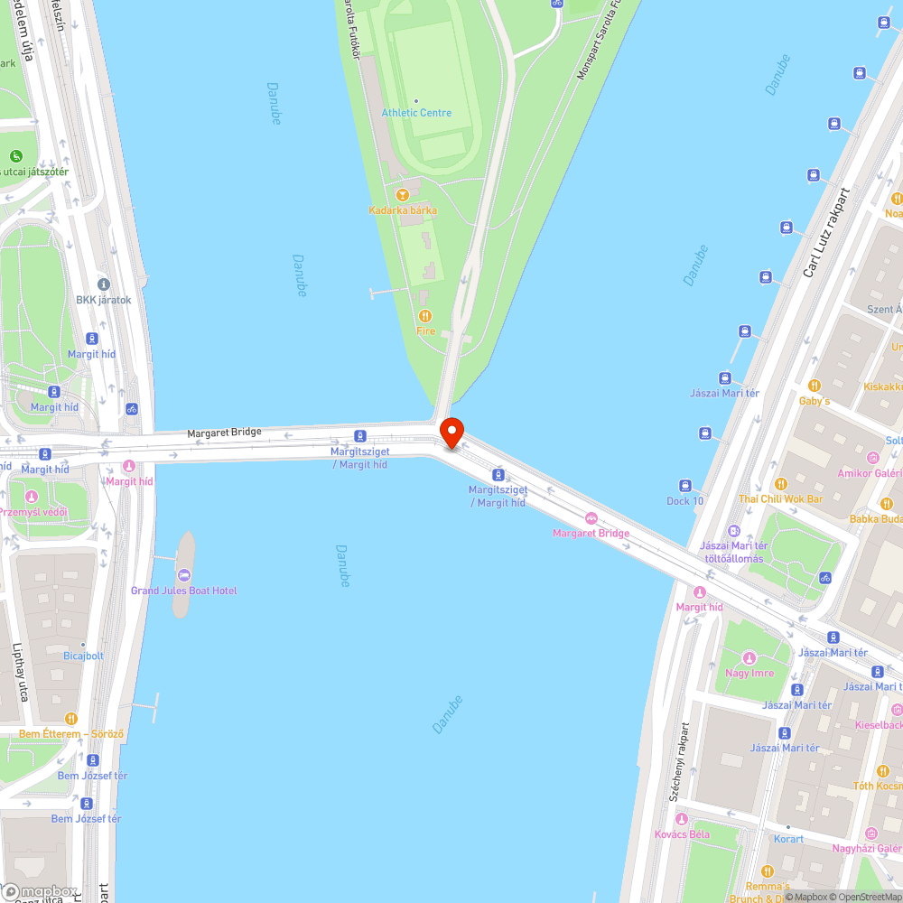 Lepergő festés, rozsdásodás a Margit hídon bejelentés helye