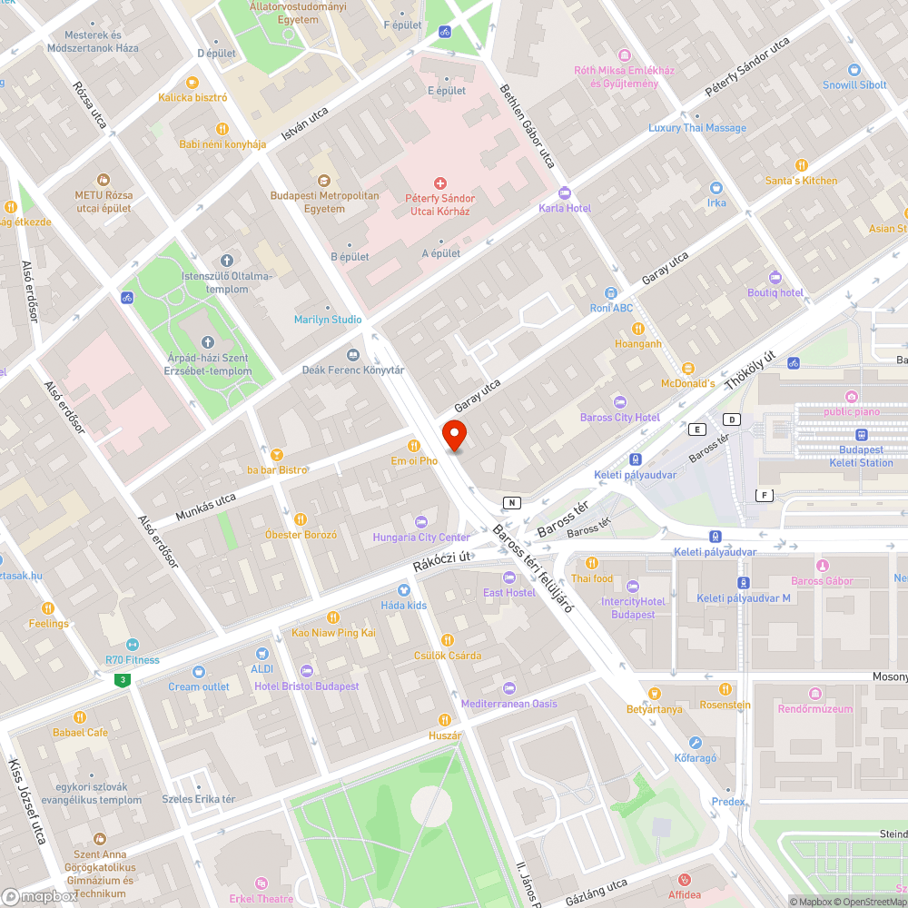 Szabálytalanul kijelölt parkolóhely bejelentés helye