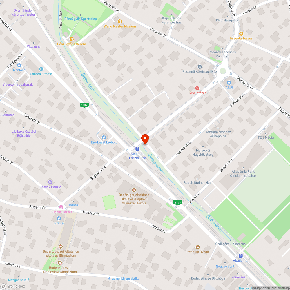 Homokfal bejelentés helye