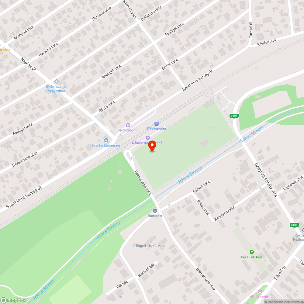 Zöldhulladék bejelentés helye