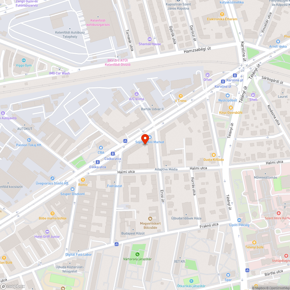 Térkő burkolat bejelentés helye