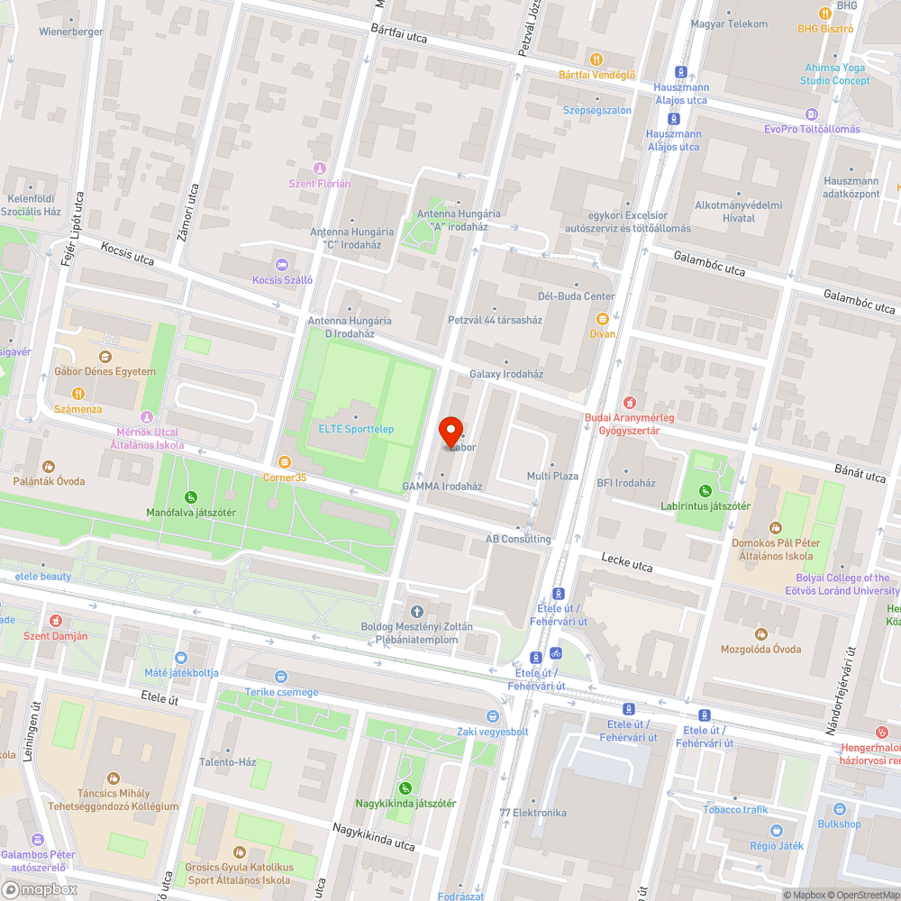 Sok a falevél a Petzvál József utcán bejelentés helye