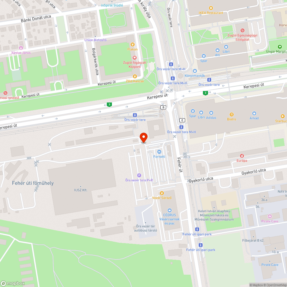 Kidől jelzőtábla bejelentés helye