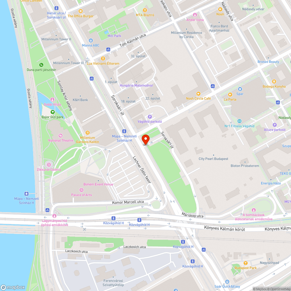 Rendkívül veszélyes kerékpárút-jelölés bejelentés helye