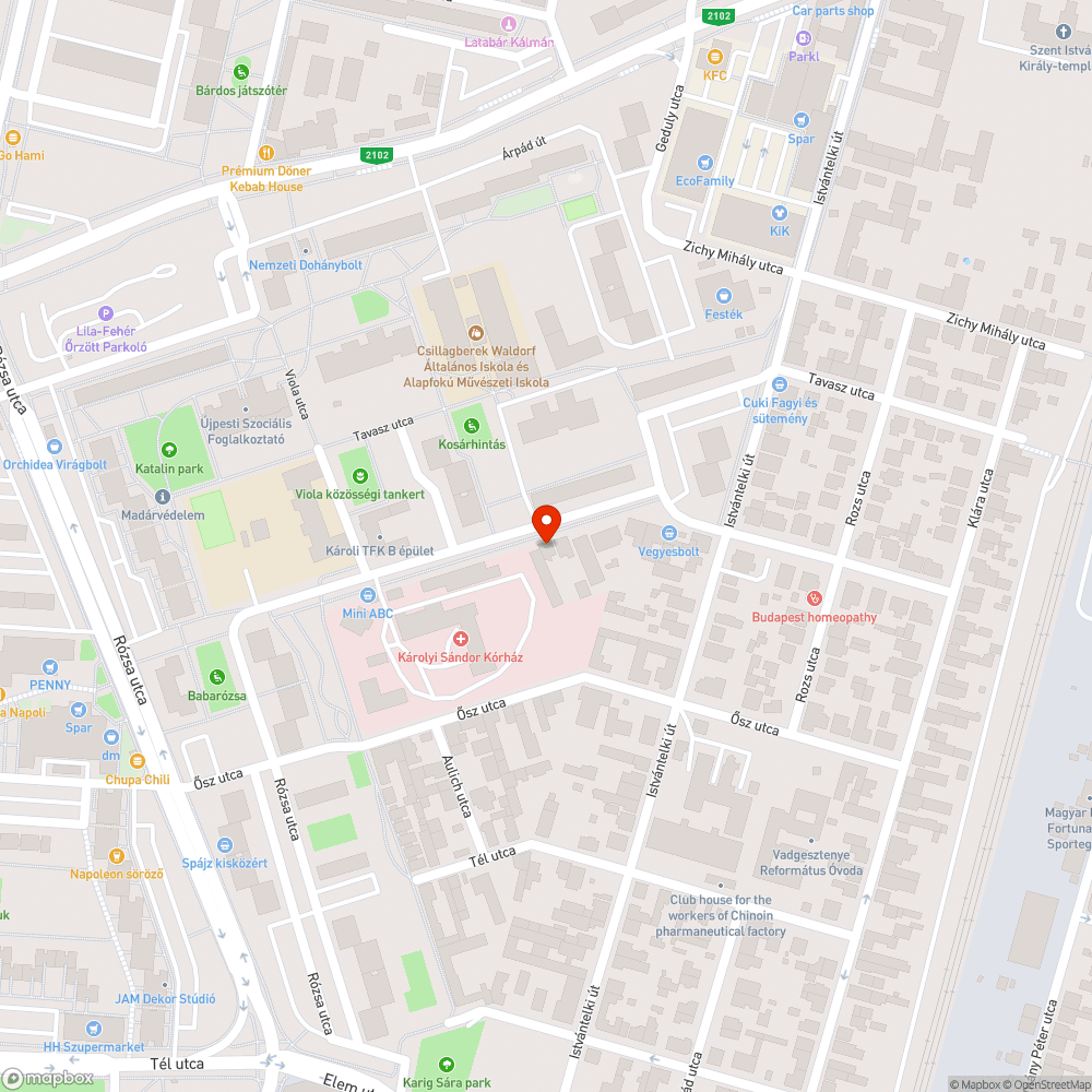 Járda kezd beszakadni bejelentés helye