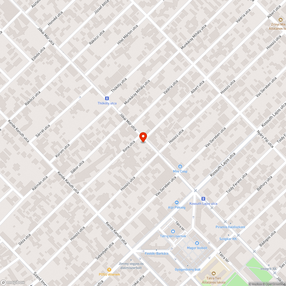 Önkormányzati ingatlan előtti szokásos szemét bejelentés helye