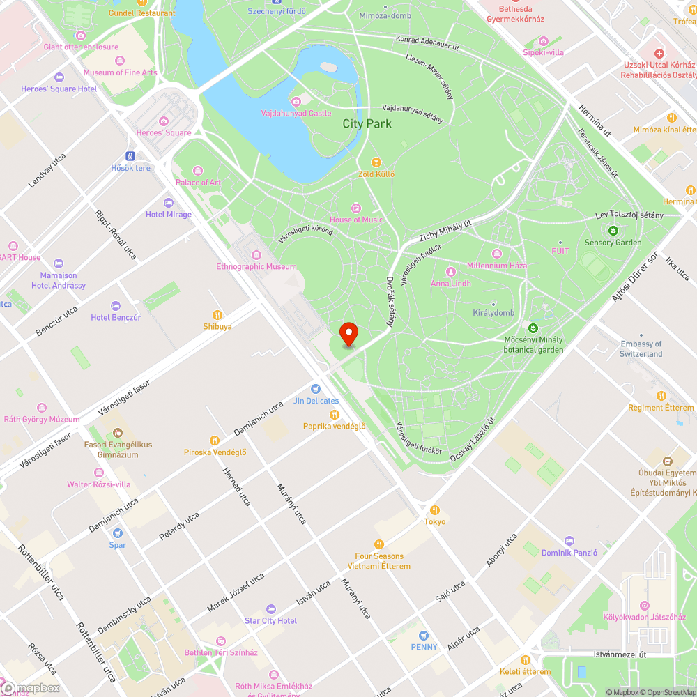 Kiszáradt fa 022 bejelentés helye