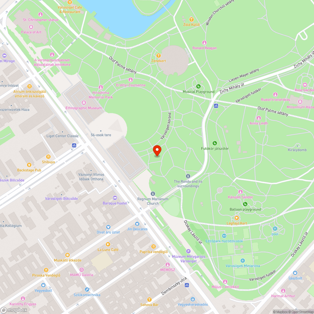 Kiszáradt fa 026 bejelentés helye