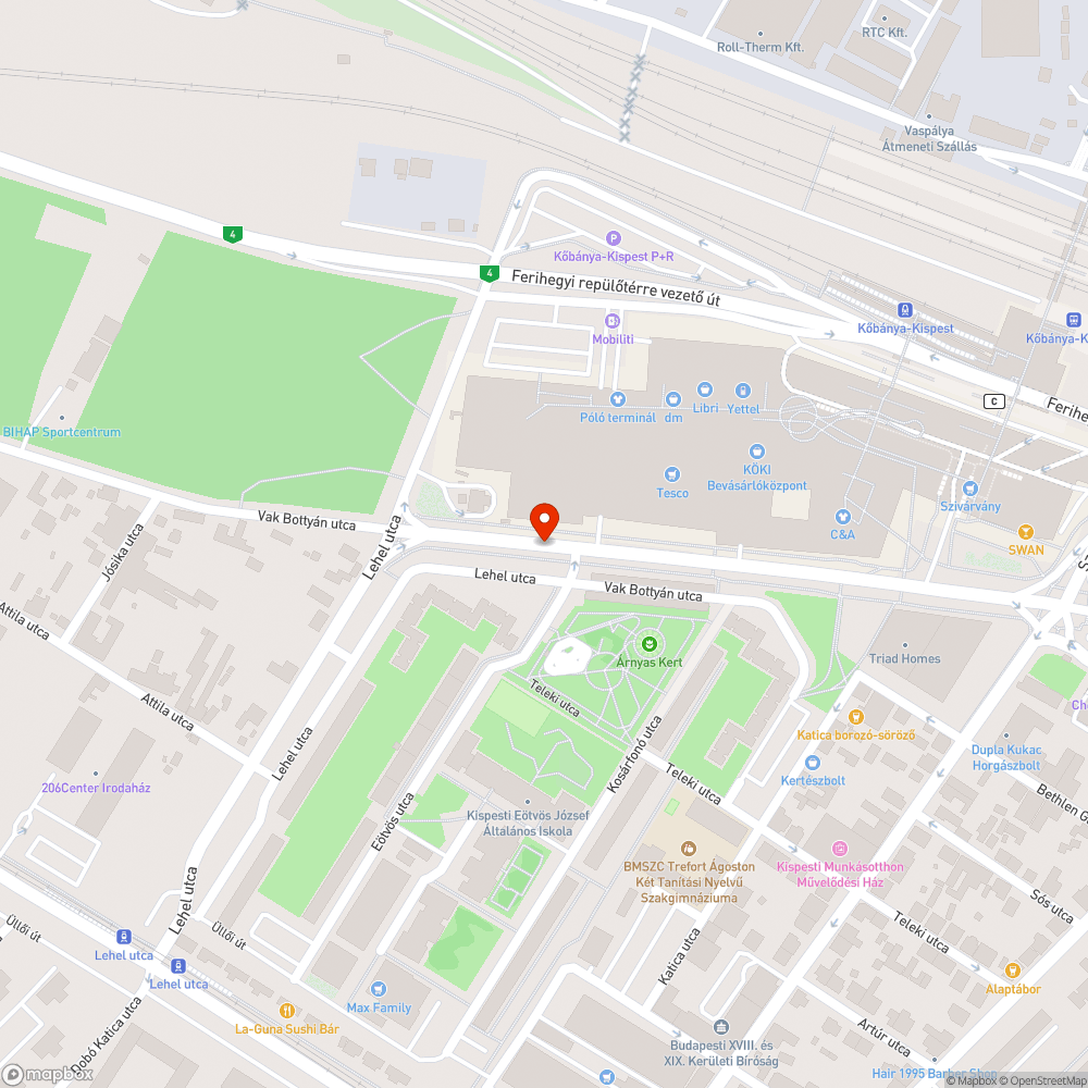 Gazos járdaszakasz bejelentés helye