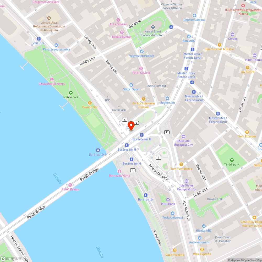 Szemetes Boráros tér 3. bejelentés helye