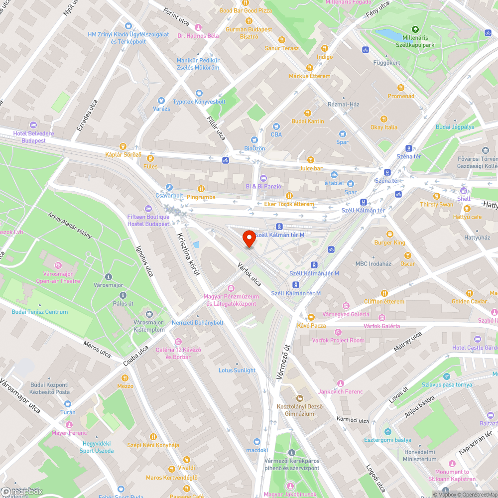 Használhatatlan utcabútorok bejelentés helye