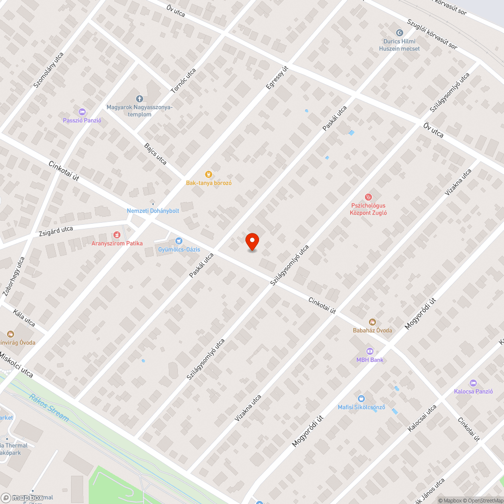 Nagy méretű kátyú bejelentés helye