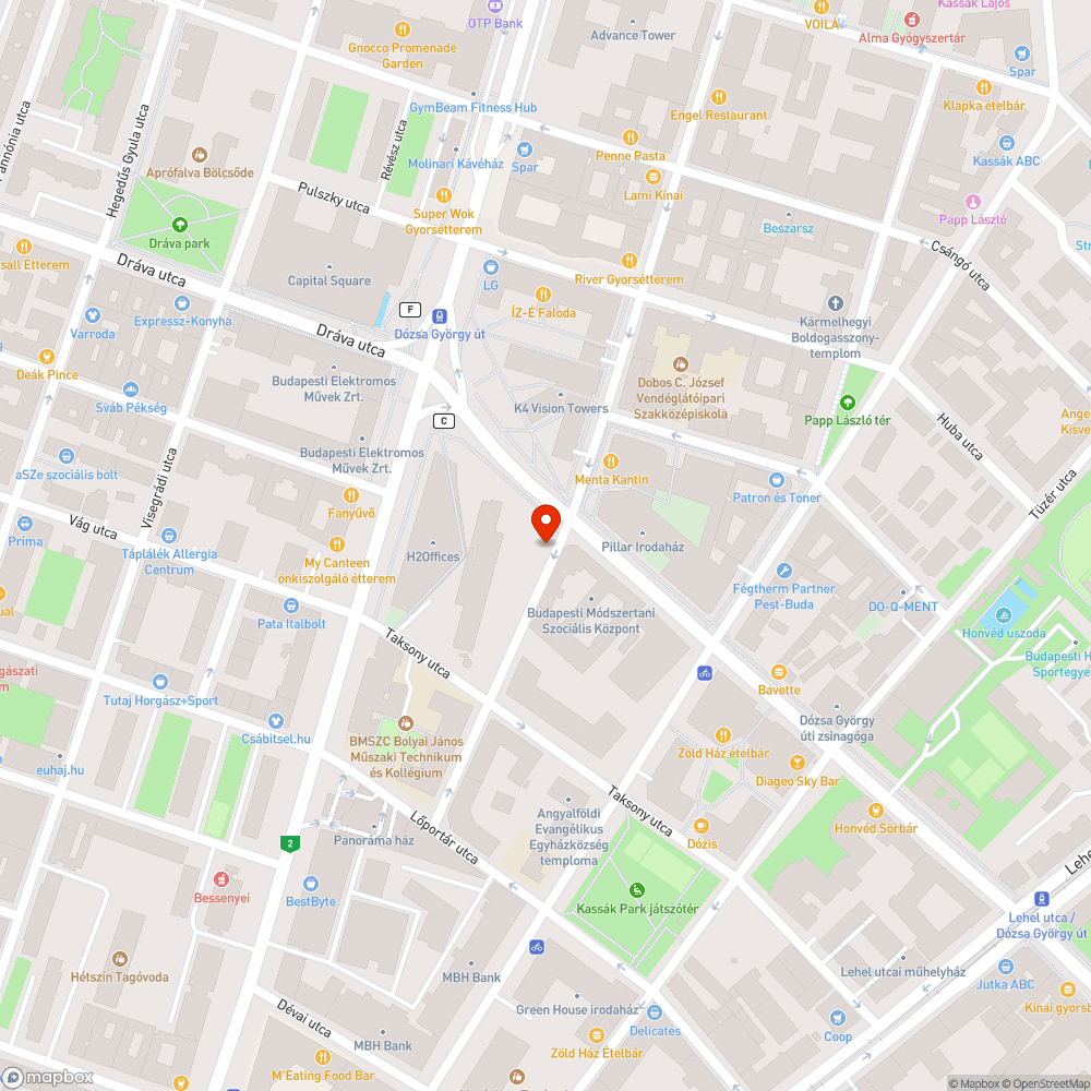 Angyalföldi út szemét és szag bejelentés helye