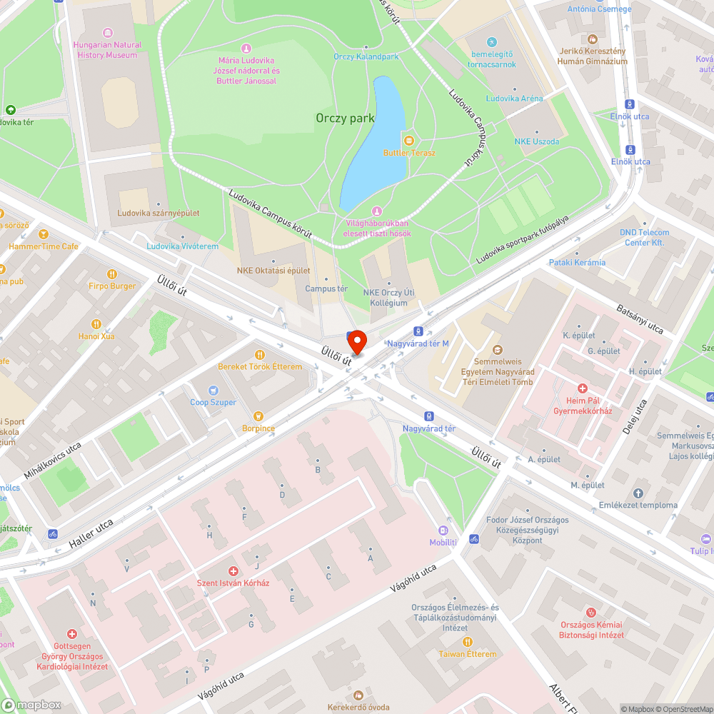 Elfordult közúti jelzőlámpa bejelentés helye