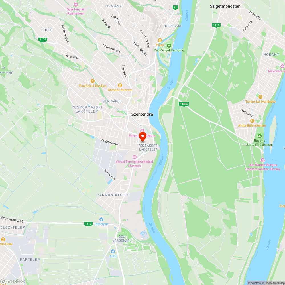 Elkopott útburkolati jelek a 11-es főúton bejelentés helye