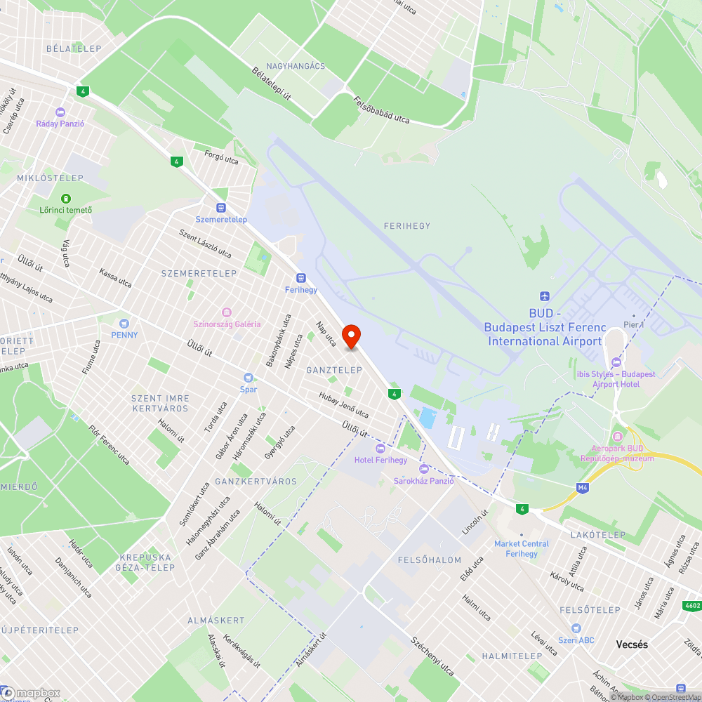 mi az utca neve? bejelentés helye