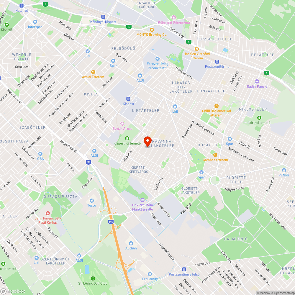 Akadályozás bejelentés helye