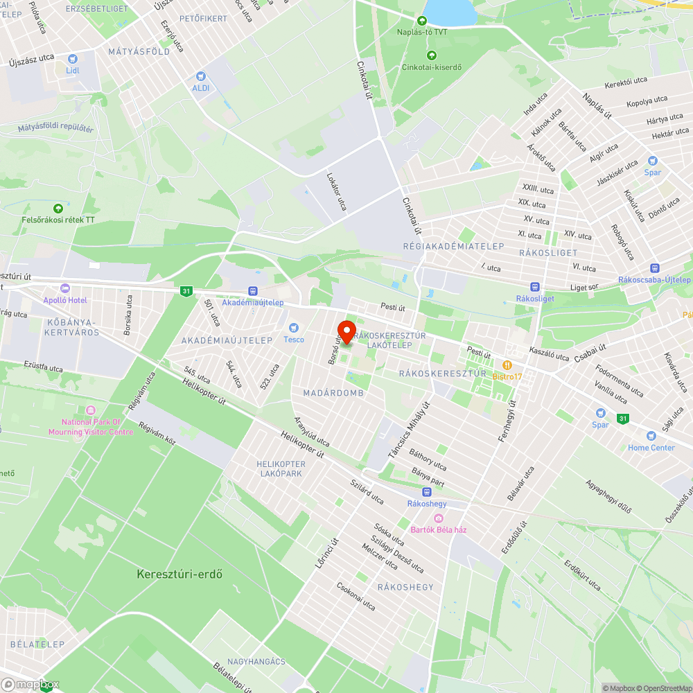 Veszélyes játszótér bejelentés helye