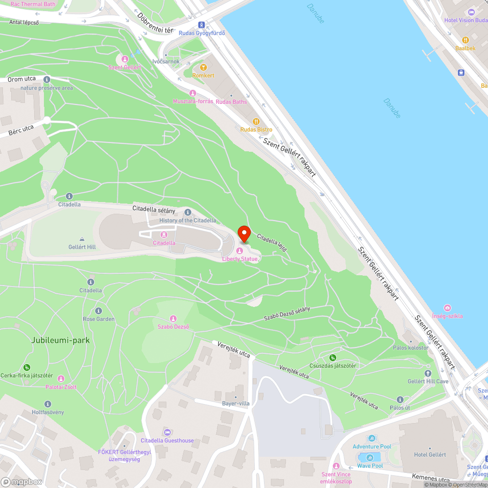 Szabadság szobor tisztítása bejelentés helye