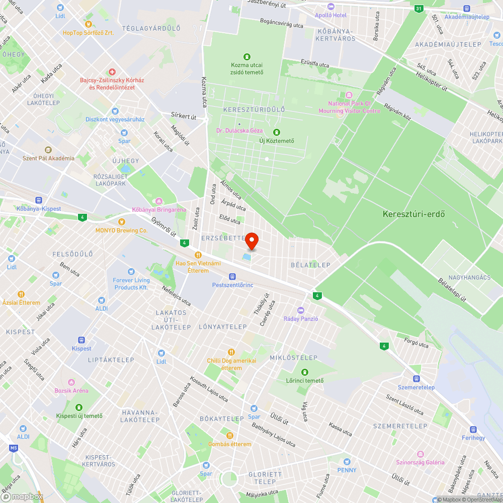 Új járdát áttöri a fü. bejelentés helye