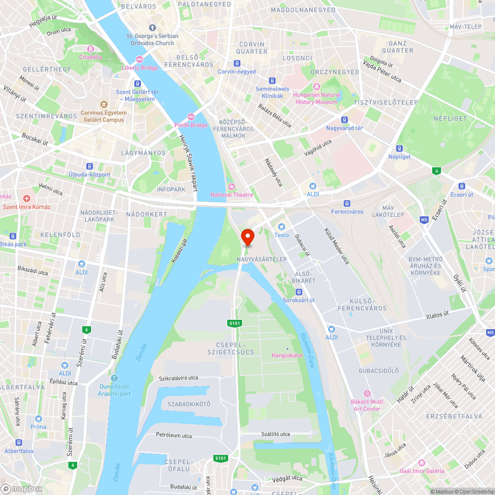 Életveszélyes épület a kerékpárút mellett bejelentés helye