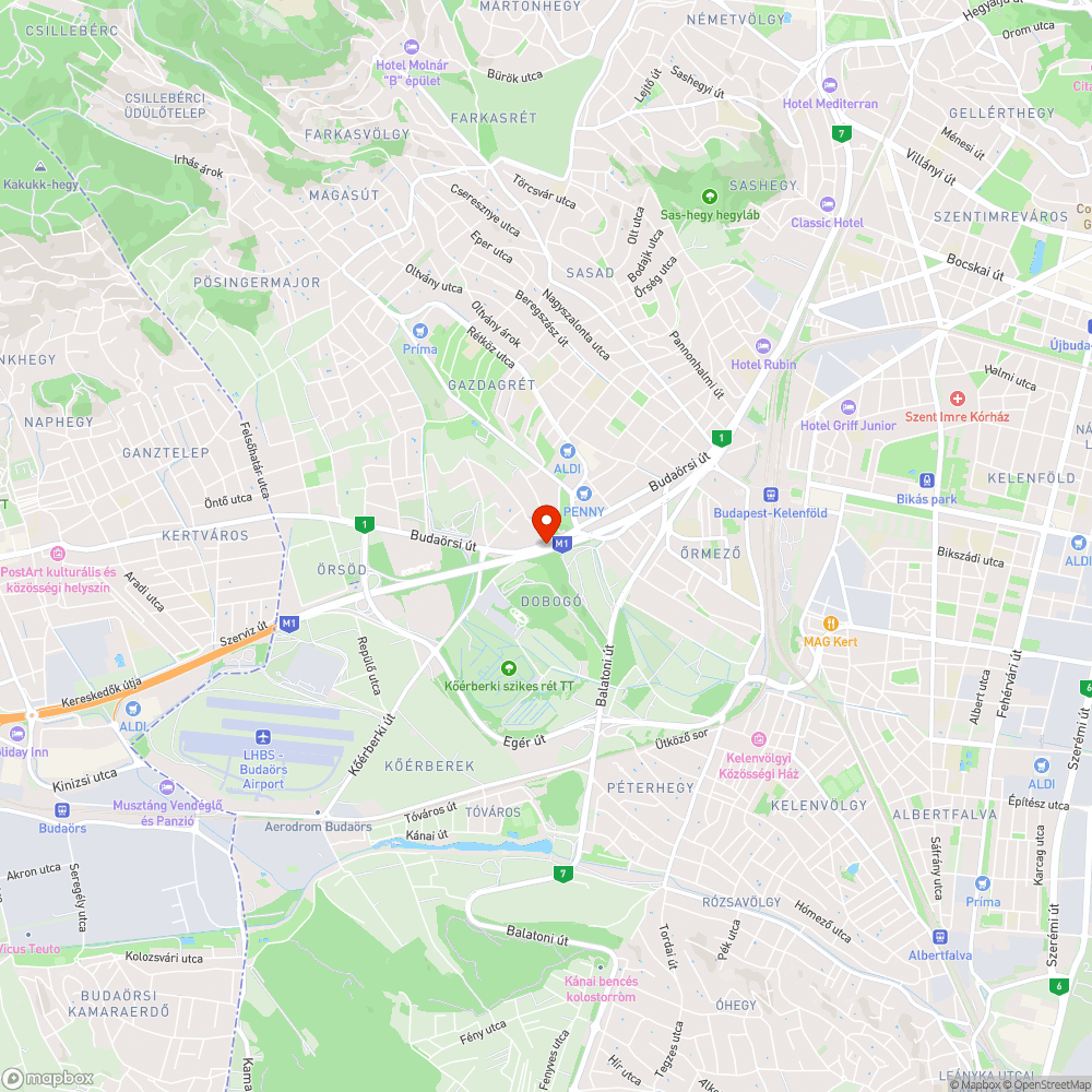 "Vadvirággal" övezett kerékpárút, part 2. bejelentés helye