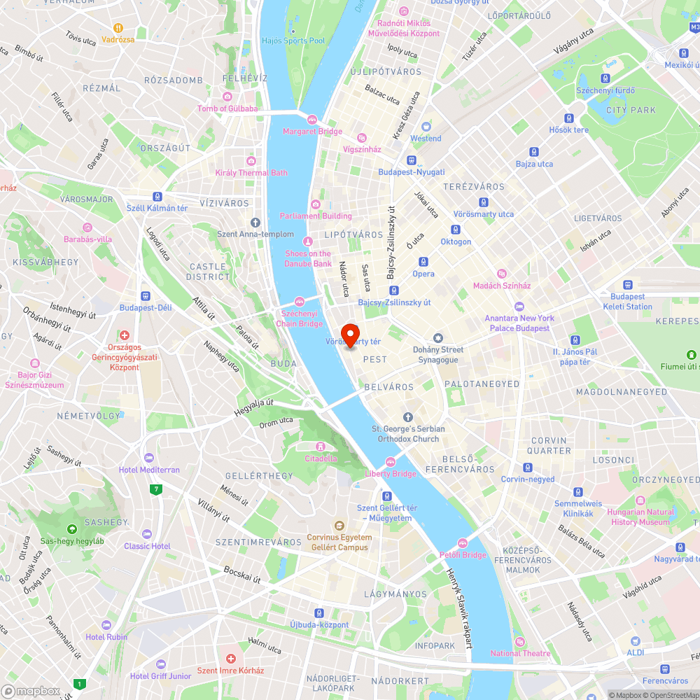 lekopott felfestés, Apáczai Csere János u. bejelentés helye