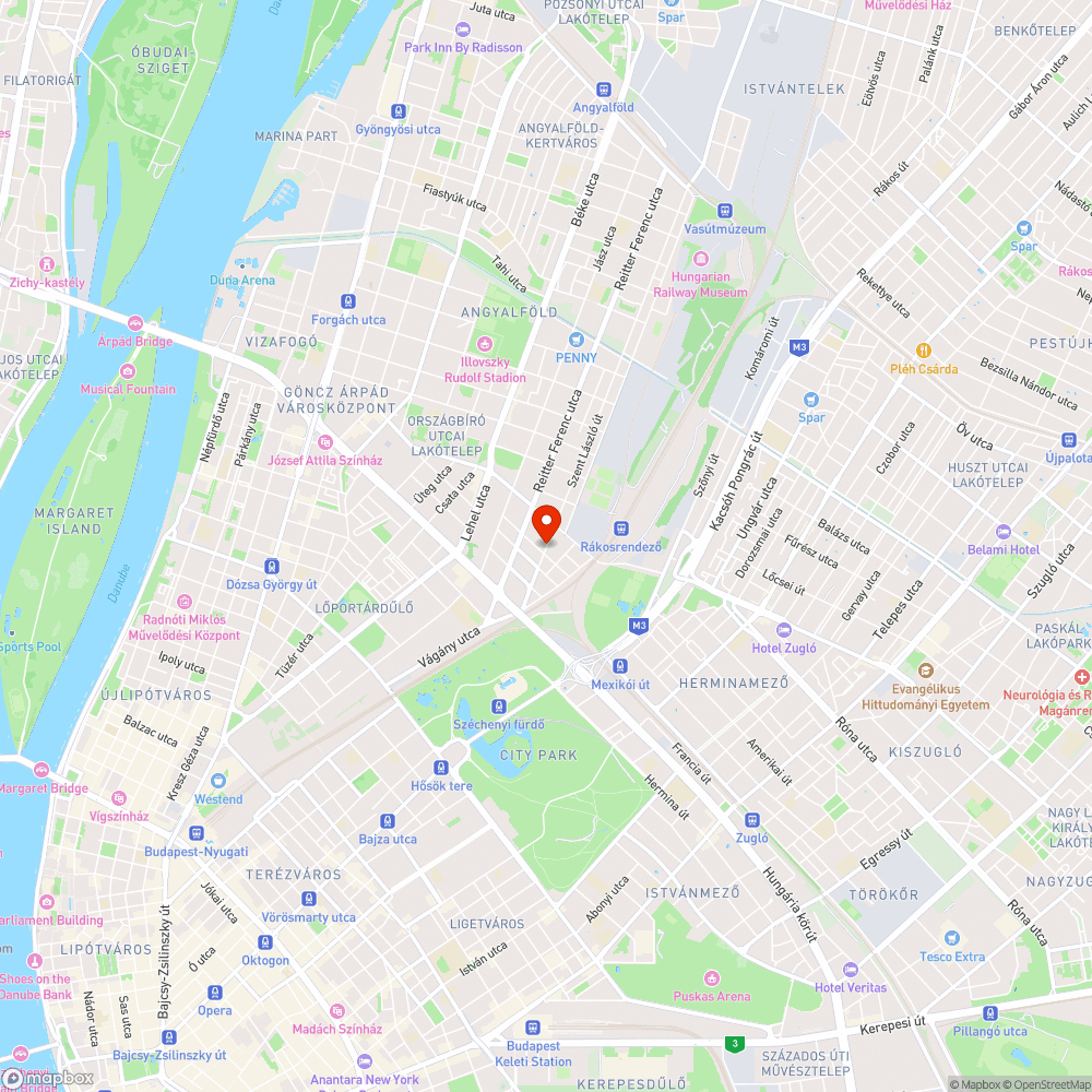 Elhagyott autó, lejárt műszakival bejelentés helye