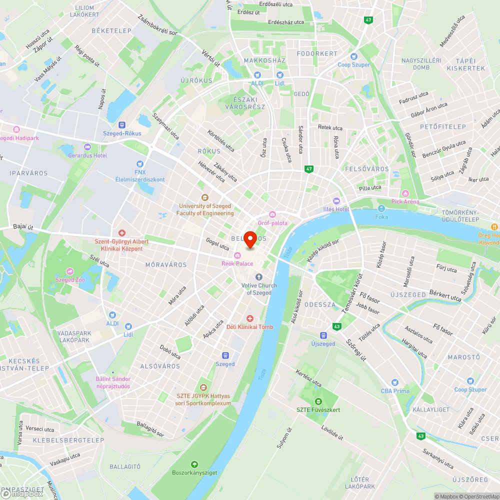 Élő fenyőfa ültetése a Klauzál térre bejelentés helye