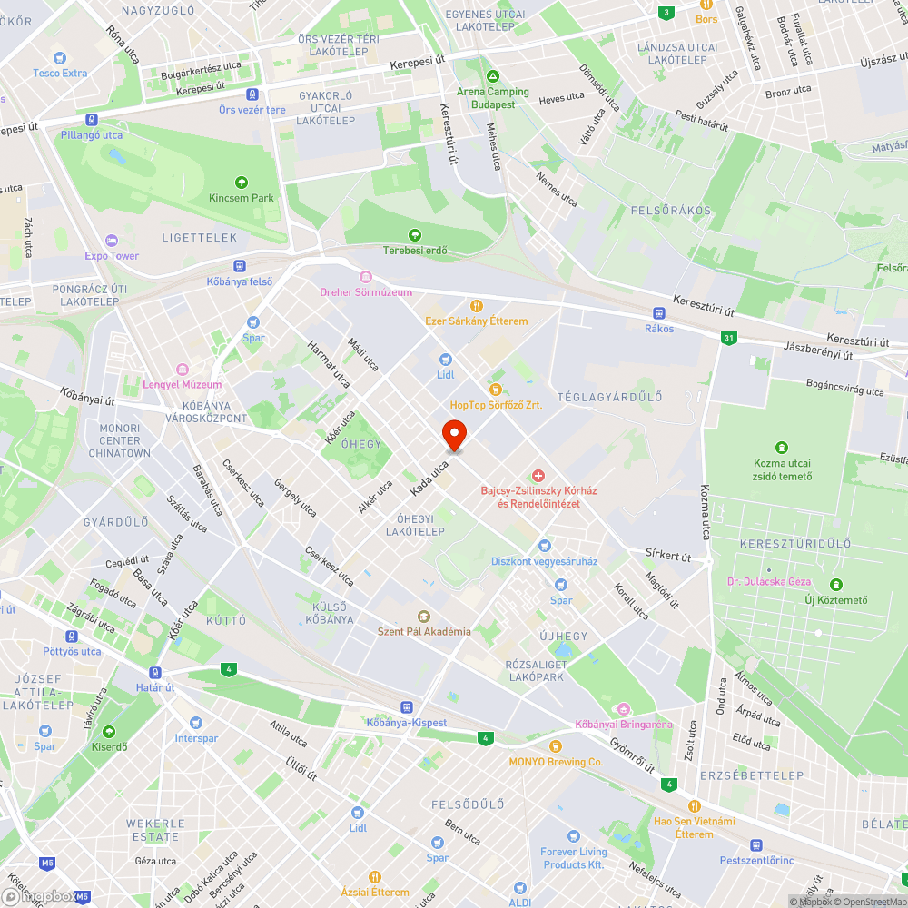 Sérült közlekedési lámpa bejelentés helye