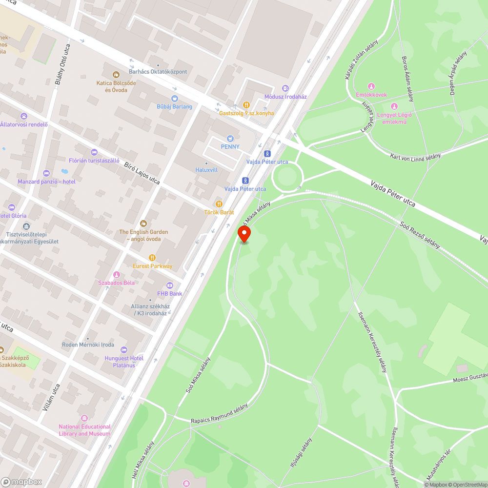 Népligeti fitnesz pálya ismertető táblája eltörött bejelentés helye