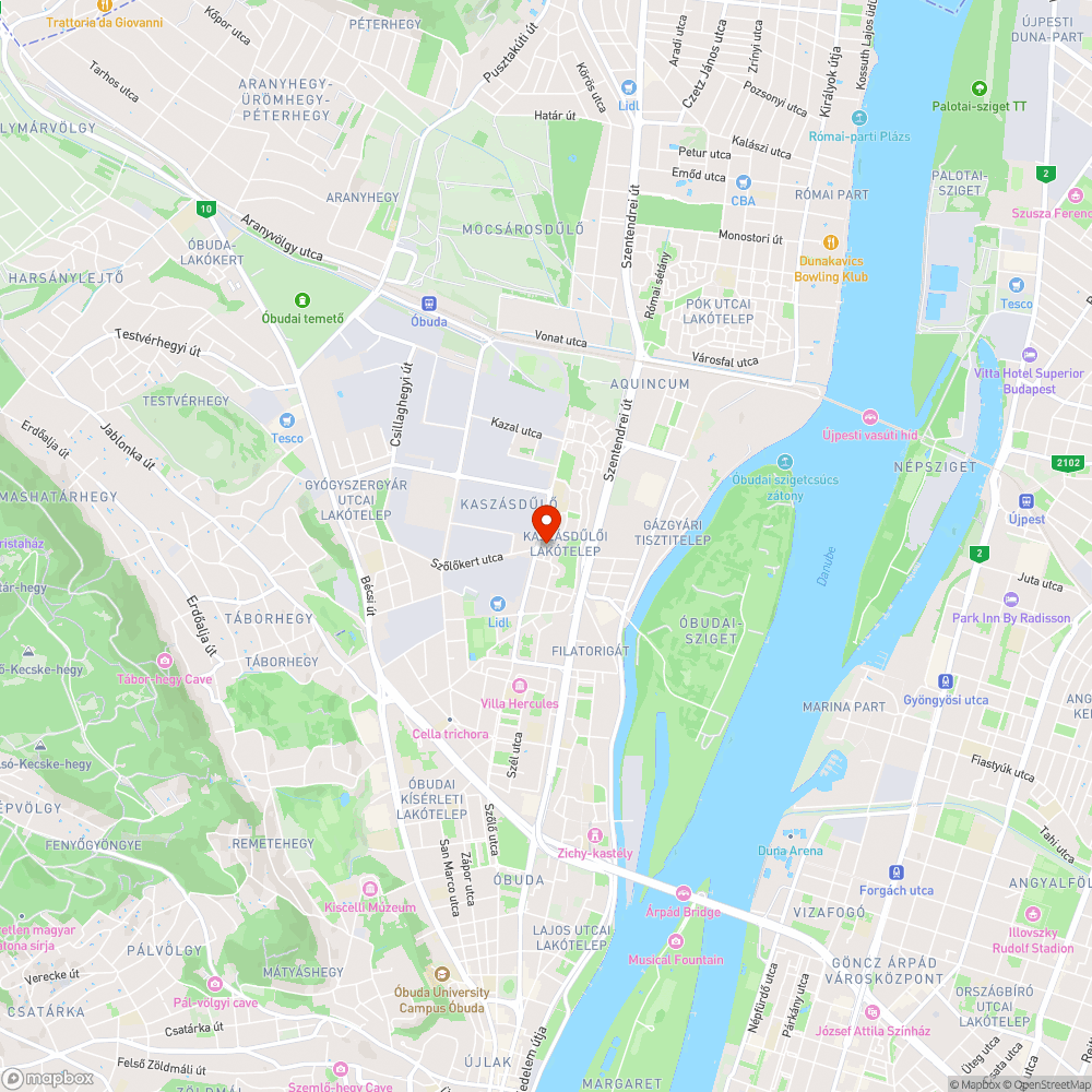 Elhagyott VW bejelentés helye