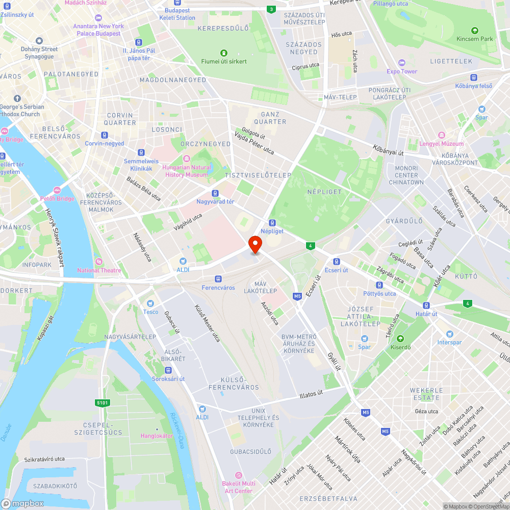 Gondozatlan fák a kerékpárútra nőttek az Albert Flórián úton bejelentés helye