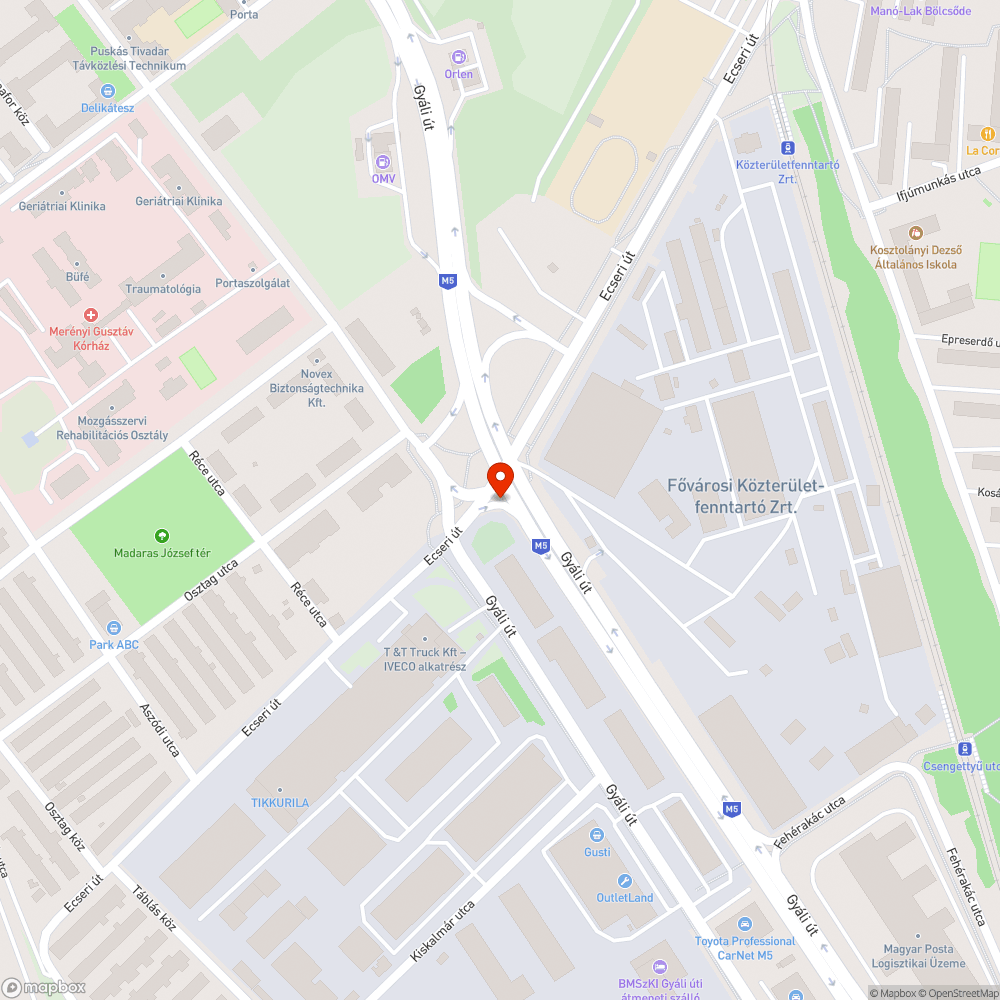 Kikerülési irány tábla kidöntve bejelentés helye