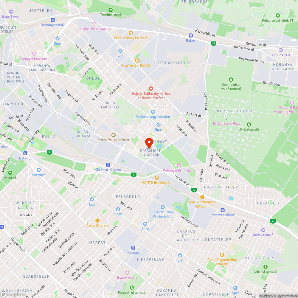 Talált tárgyak osztálya - Tavas utca bejelentés helye