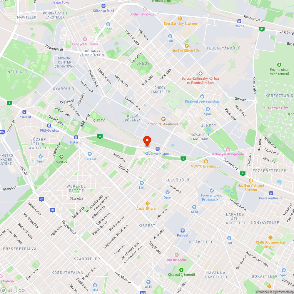 Szemetesnek használt villanyoszlop bejelentés helye