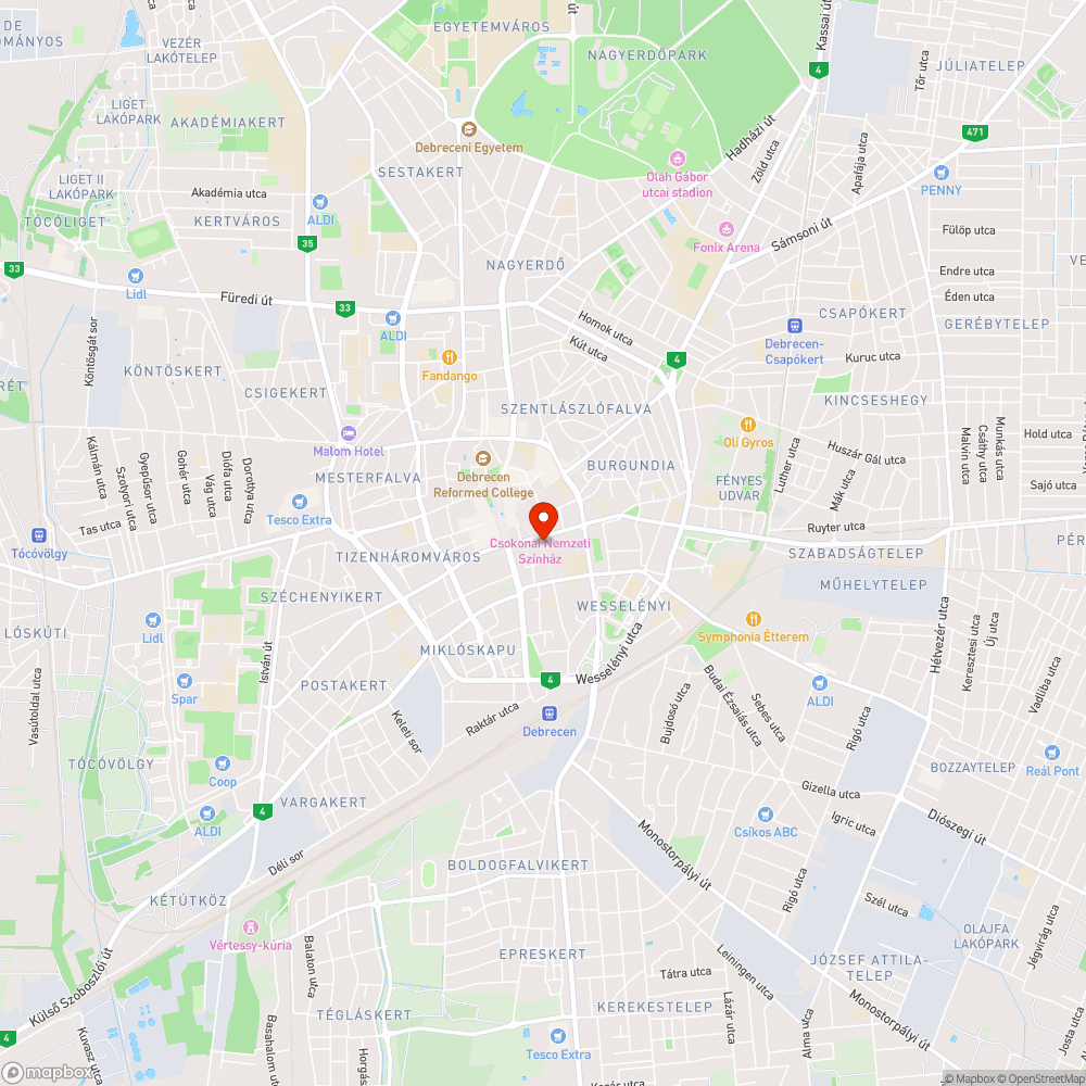 Patkányok bejelentés helye