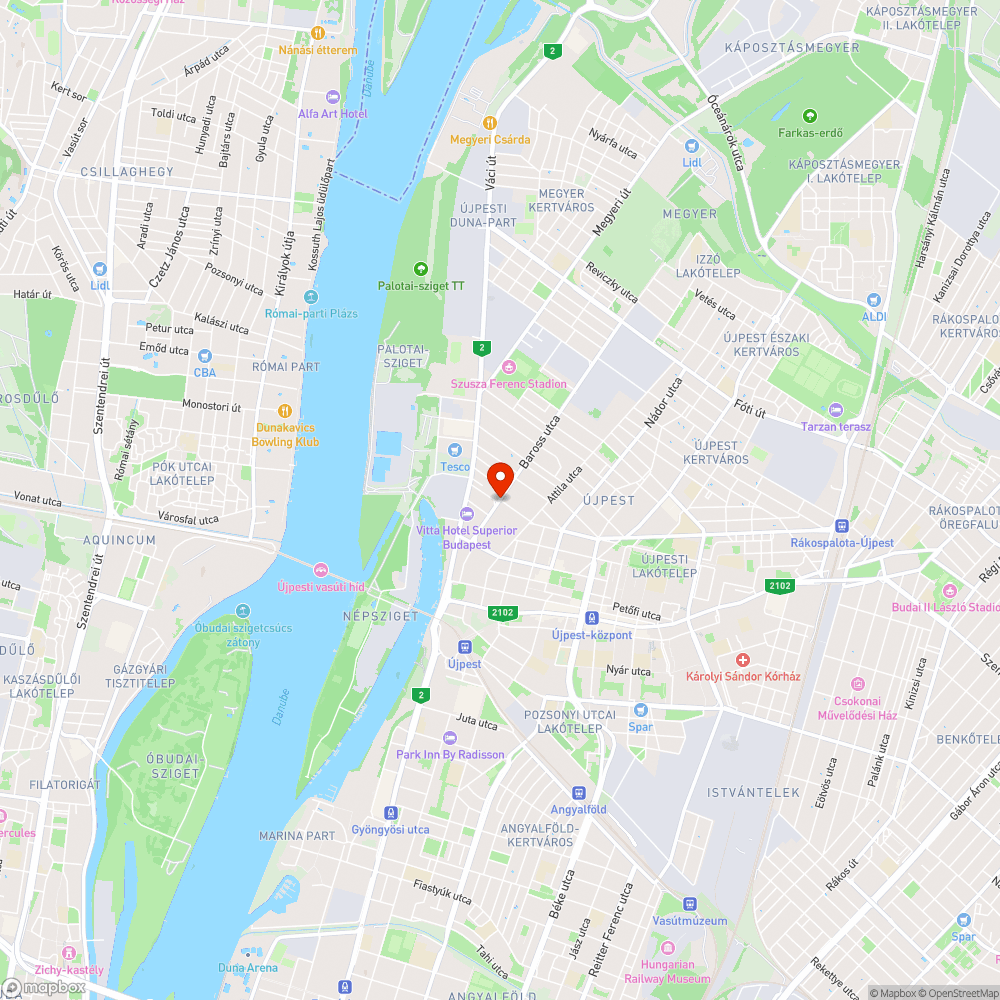 Életveszélyes zebrák bejelentés helye