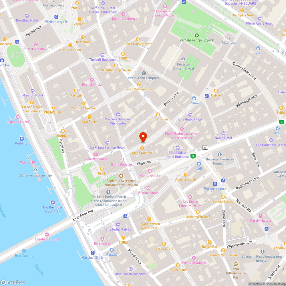 Haris köz vízelvezetés bejelentés helye