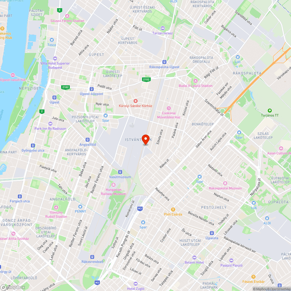 Illegális szemétlerakás bejelentés helye