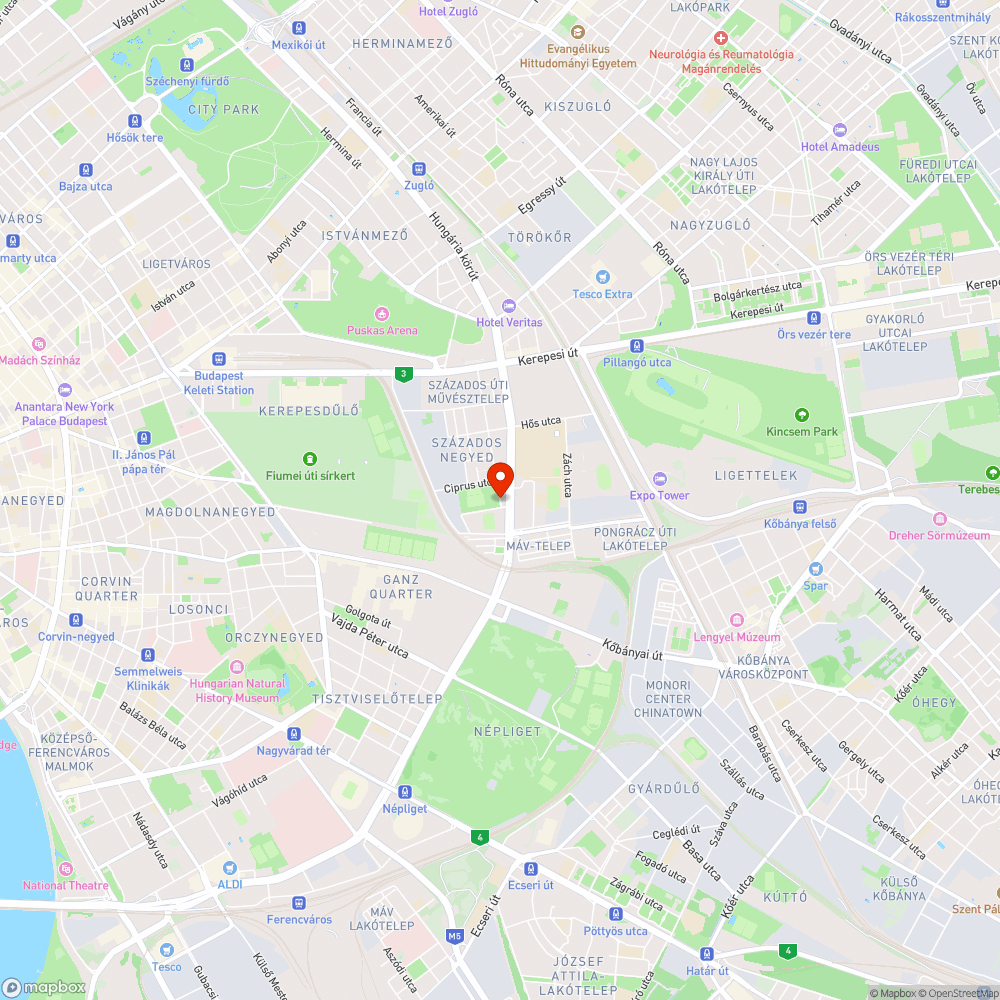 Szemetes utca bejelentés helye