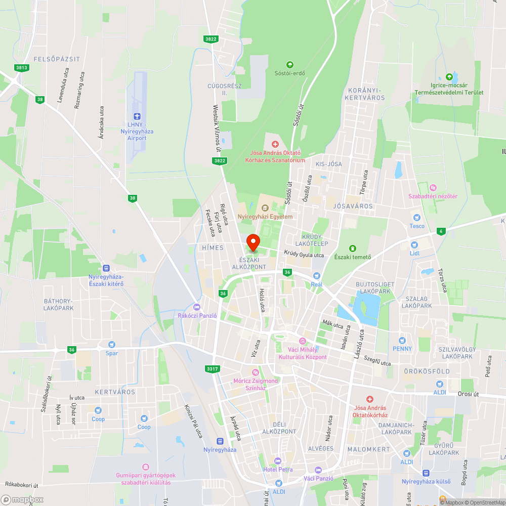 keskeny útszakasz bejelentés helye